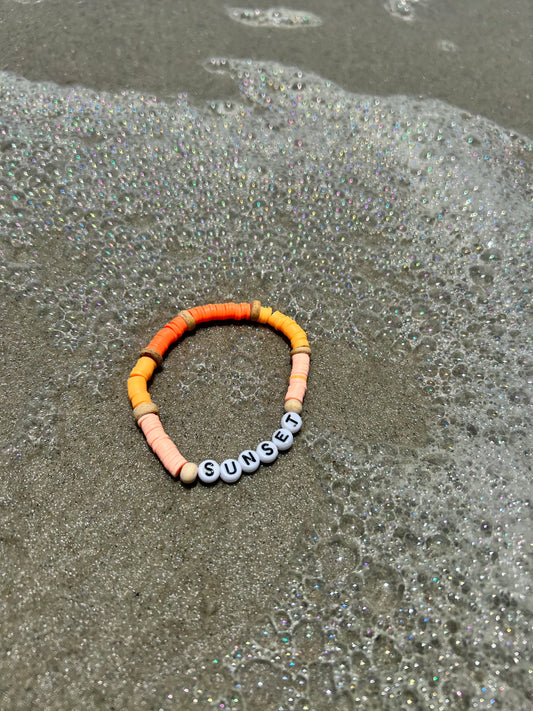 Sunset tide bracelet